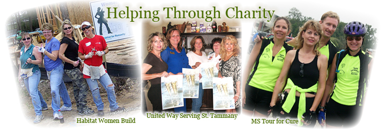 Marianne's charitable contributions over the years